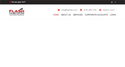 Desktop Screenshot of flashtaxi.com
